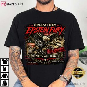 Operation Epstein Fury Anti Trump Political T Shirt (1)