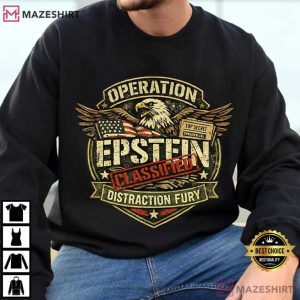 Operation Epstein Fury No Iran War Protest T Shirt (4)
