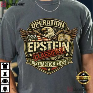 Operation Epstein Fury No Iran War Protest T-Shirt