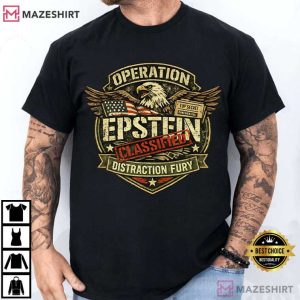 Operation Epstein Fury No Iran War Protest T Shirt (2)