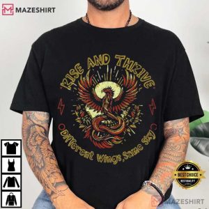Phoenix Neurodiversity Awareness Rise Thrive T-Shirt