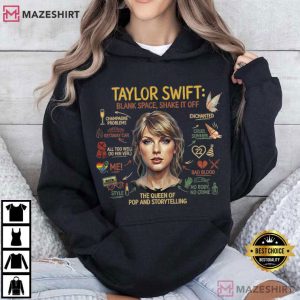 Taylor Swift Queen Of Pop Fan Merch T Shirt (2)
