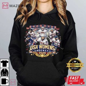 USA Women’s Hockey 2026 Winter Games T Shirt (3)