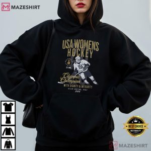 USA Womens Hockey 2026 Olympic Champion T Shirt (4)