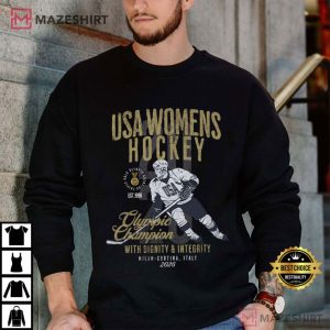 USA Womens Hockey 2026 Olympic Champion T Shirt (1)