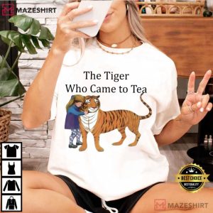 Word Book Day Tiger Who Came To Tea T Shirt (2)