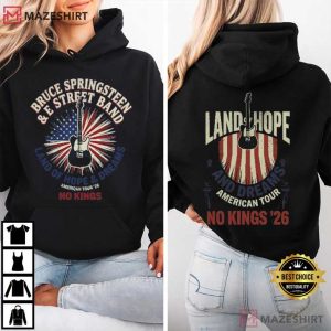 Bruce Springsteen E Street Band American Tour 2026 No Kings T Shirt (1)
