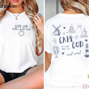 Cape Cod Bachelorette Custom Bach Trip T Shirt (3)