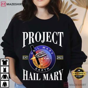 Amaze Amaze Amaze Project Hail Mary Book T Shirt (4)