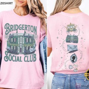 Bridgerton Social Club Fan Gift T Shirt (4)