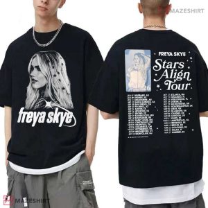Freya Skye Stars Align Tour 2026 Concert Fan Gift T-Shirt