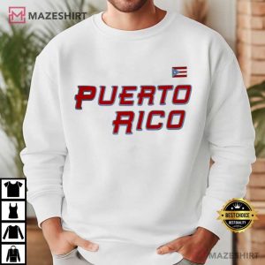 Puerto Rico Baseball Boricua T Shirt (1)