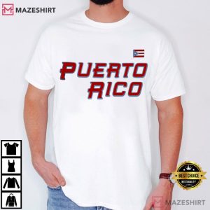 Puerto Rico Baseball Boricua T Shirt (2)