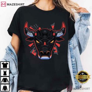 The Bull Match Jordan Reverse Infrared 6 T Shirt (2)