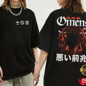 Bad Omens Modern Metalcore Band Metal Dark T Shirt (4)