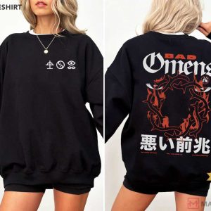 Bad Omens Modern Metalcore Band Metal Dark T Shirt (1)