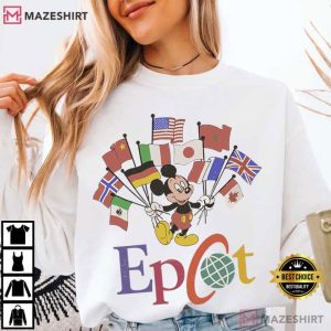 Disney World Epcot Mickey T Shirt (1)