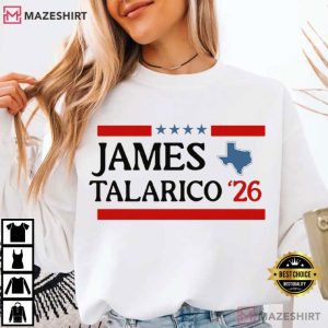 James Talarico 2026 Senate Liberal Texan T Shirt (4)