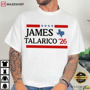 James Talarico 2026 Senate Liberal Texan T Shirt (1)
