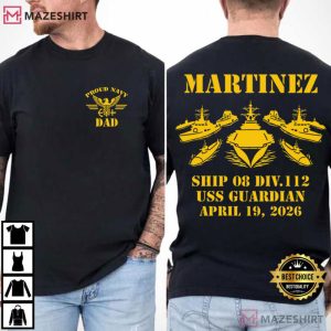 Proud Navy Battleship Graduation Custom Family Boot Camp T Shirt (1)