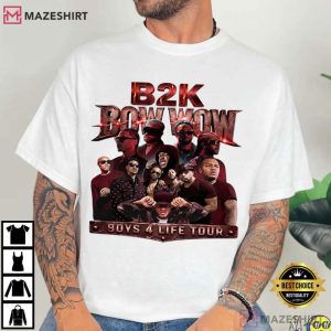 B2K Boys 4 Life Bow Wow Tour 2026 T Shirt (1)