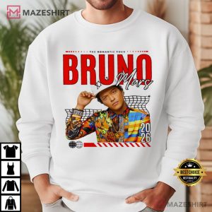 Bruno Mars Romantic Tour Rose Pop Singer Fan Gift T Shirt (4)