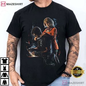 Leon Kennedy Resident Evil 9 Requiem Grace Ashcroft T Shirt (1)