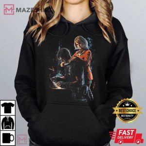 Leon Kennedy Resident Evil 9 Requiem Grace Ashcroft T Shirt (3)