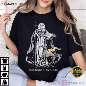 Saint Dominic Castilian Catholic T Shirt (4)