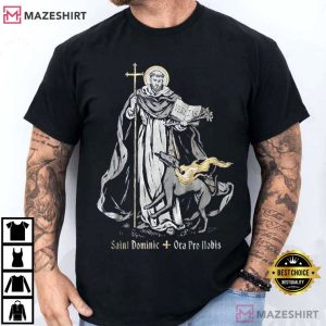Saint Dominic Castilian Catholic T Shirt (1)