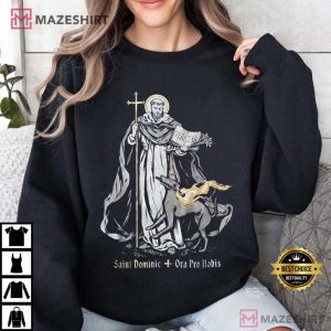Saint Dominic Castilian Catholic T Shirt (3)