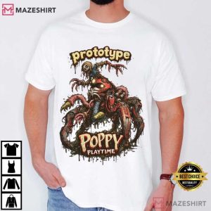 The Prototype Poppy Playtime The First Creation Merch T Shirt (1)