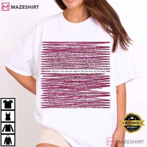 Wuthering Heights 2026 Film Quote T Shirt (2)