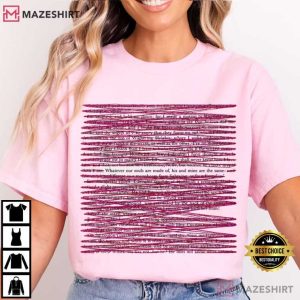 Wuthering Heights 2026 Film Quote T Shirt (3)