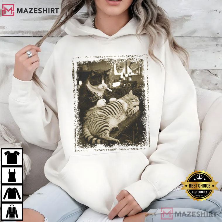 Cat Tattoo Funny Meme Feline Parody T-Shirt Cat Tattoo Funny Meme Feline Parody T-Shirt