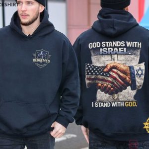 God Stands With Israel Christian I Stand With God Faith T Shirt (4)