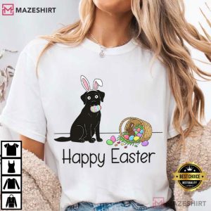 Happy Easter Bunny Dog Funny Dog Lover T Shirt (2)