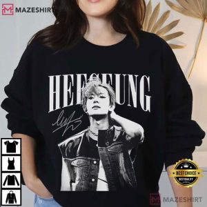 Heeseung ENHYPEN Vintage Kpop Fan Gift T Shirt (4)