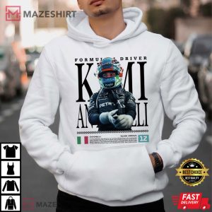 Kimi Antonelli F1 Racing Fan Merch T Shirt (3)