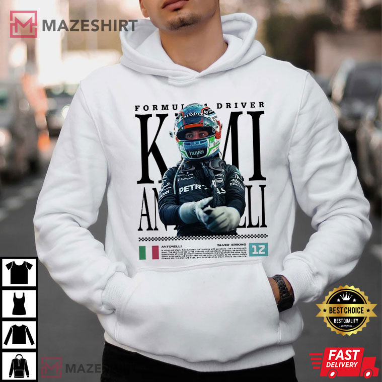 Kimi Antonelli F1 Racing Fan Merch T-Shirt Kimi Antonelli F1 Racing Fan Merch T-Shirt