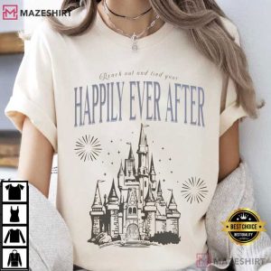 Disney Castle Happily Ever After T Shirt (4)