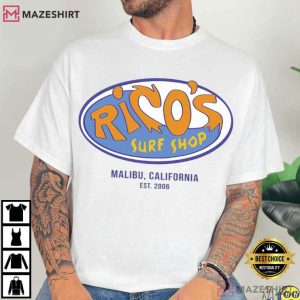 Hannah Montana Rico's Surf Shop Logo Disneyworld Channel T Shirt (4)