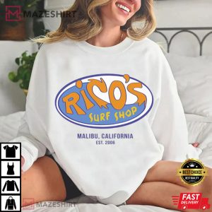 Hannah Montana Rico's Surf Shop Logo Disneyworld Channel T Shirt (1)