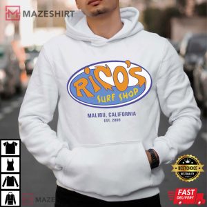 Hannah Montana Rico's Surf Shop Logo Disneyworld Channel T Shirt (3)