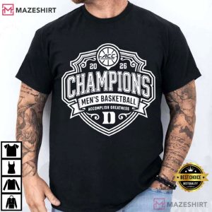 Duke Blue Devils Men's Basketball ACC Champs 2026 Royal T Shirt (1)