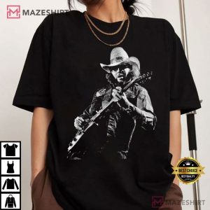 Hank Williams Jr Outlaw Country Vintage Graphic T Shirt (2)