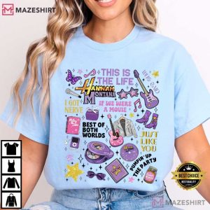 Hannah Montana 20 Years Y2K Pop Star Retro T Shirt (4)