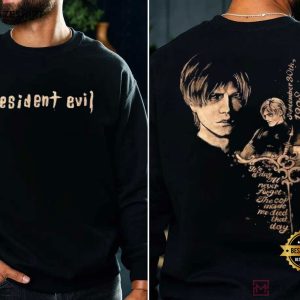 Resident Evil Leon Kennedy Game Fan Gift T Shirt (2)