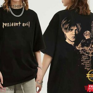 Resident Evil Leon Kennedy Game Fan Gift T Shirt (3)