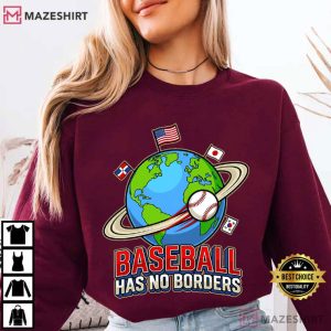 Baseball Has No Borders International T Shirt (4)